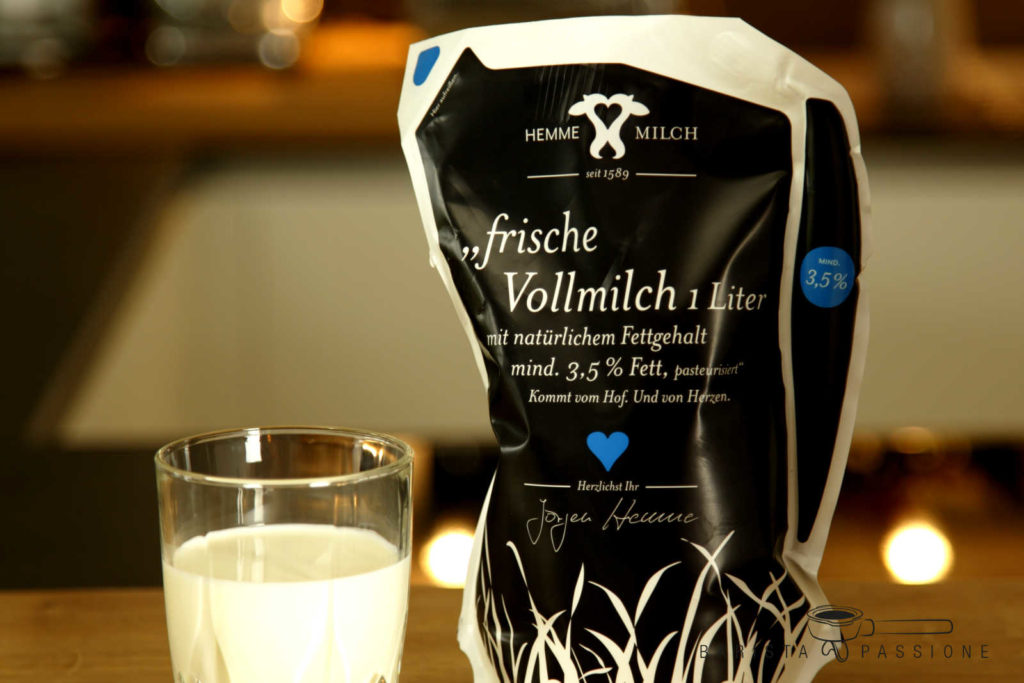 welche milch für latte macchiato?